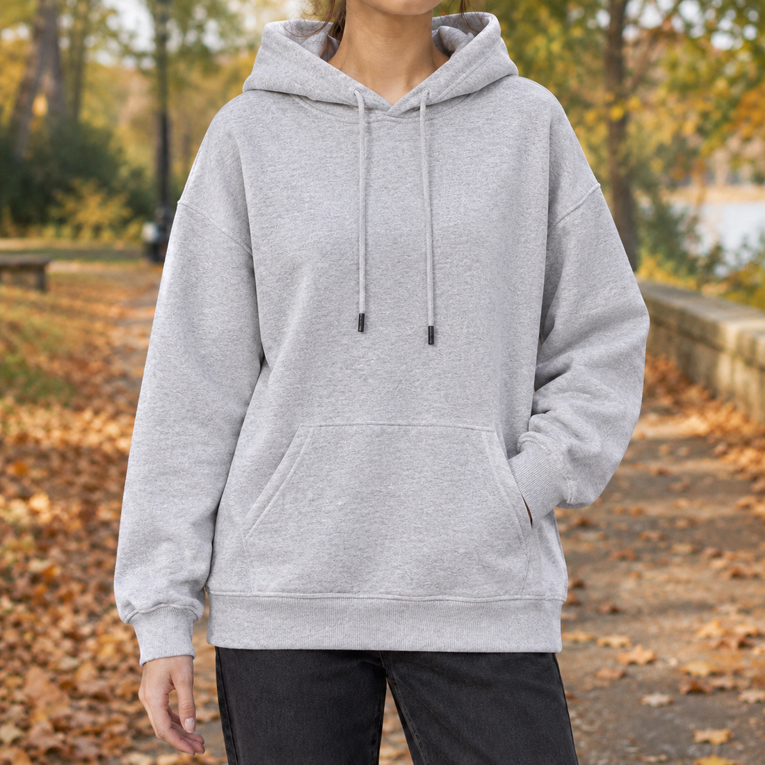 Gabrielle Hooded Sweater - Heather Gray