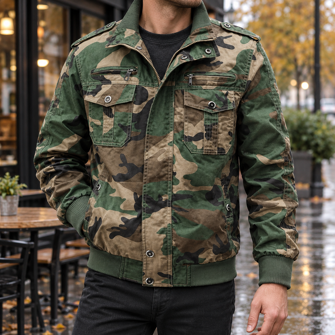 Nolan Utility Jacket - Camouflage