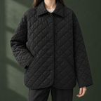 Serena Quilted Jacket - Black