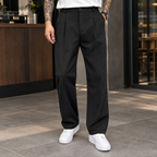 Hudson Wide Leg Pants - Black