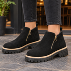 Bellora Side Zip Boots - Black