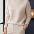 Sabine Cashmere Sweater - Milky White