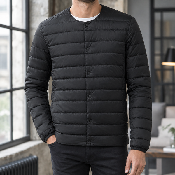 Graham Collarless Down Jacket