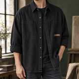 Sterling Utility Overshirt - Black