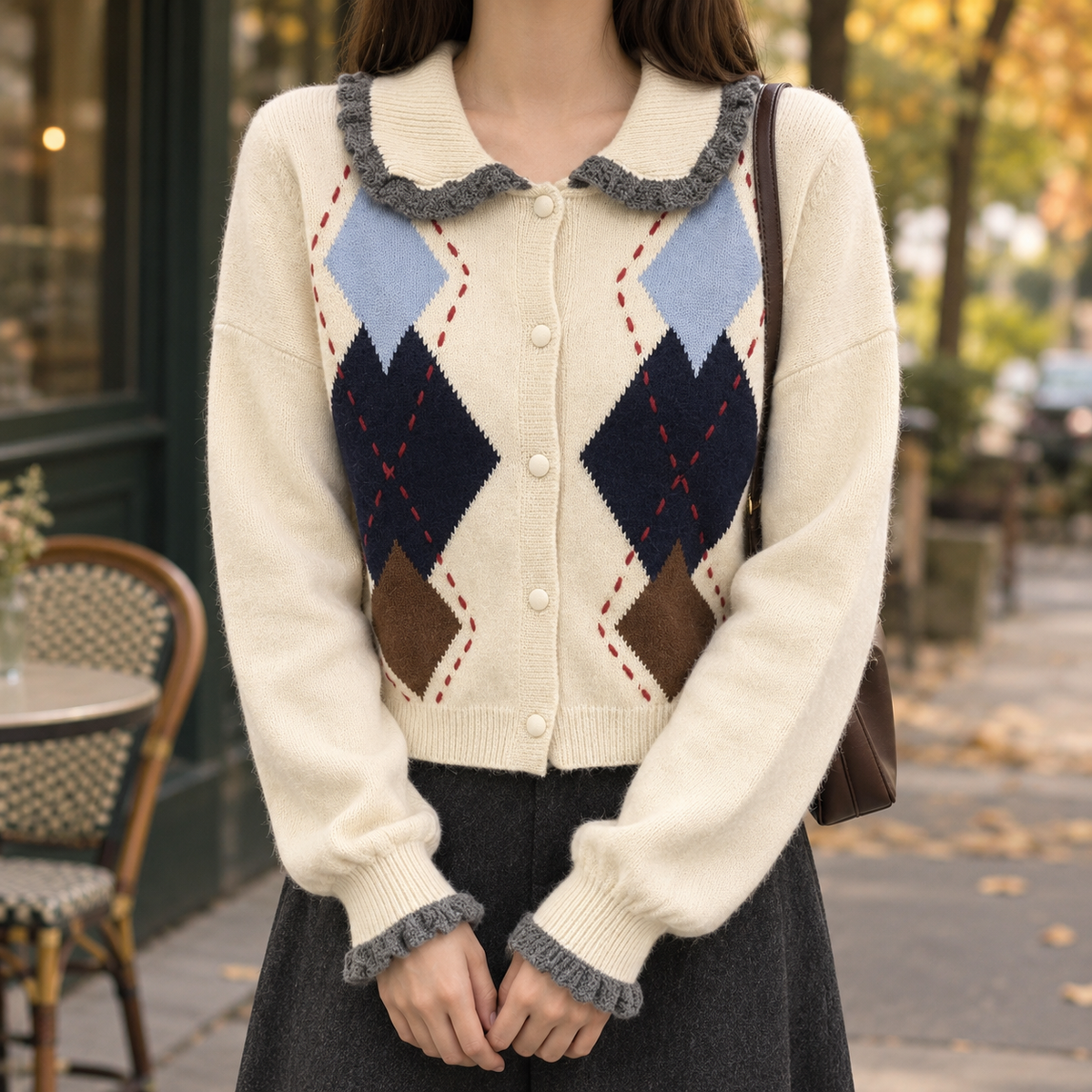 Jamie Argyle Cardigan - Cream