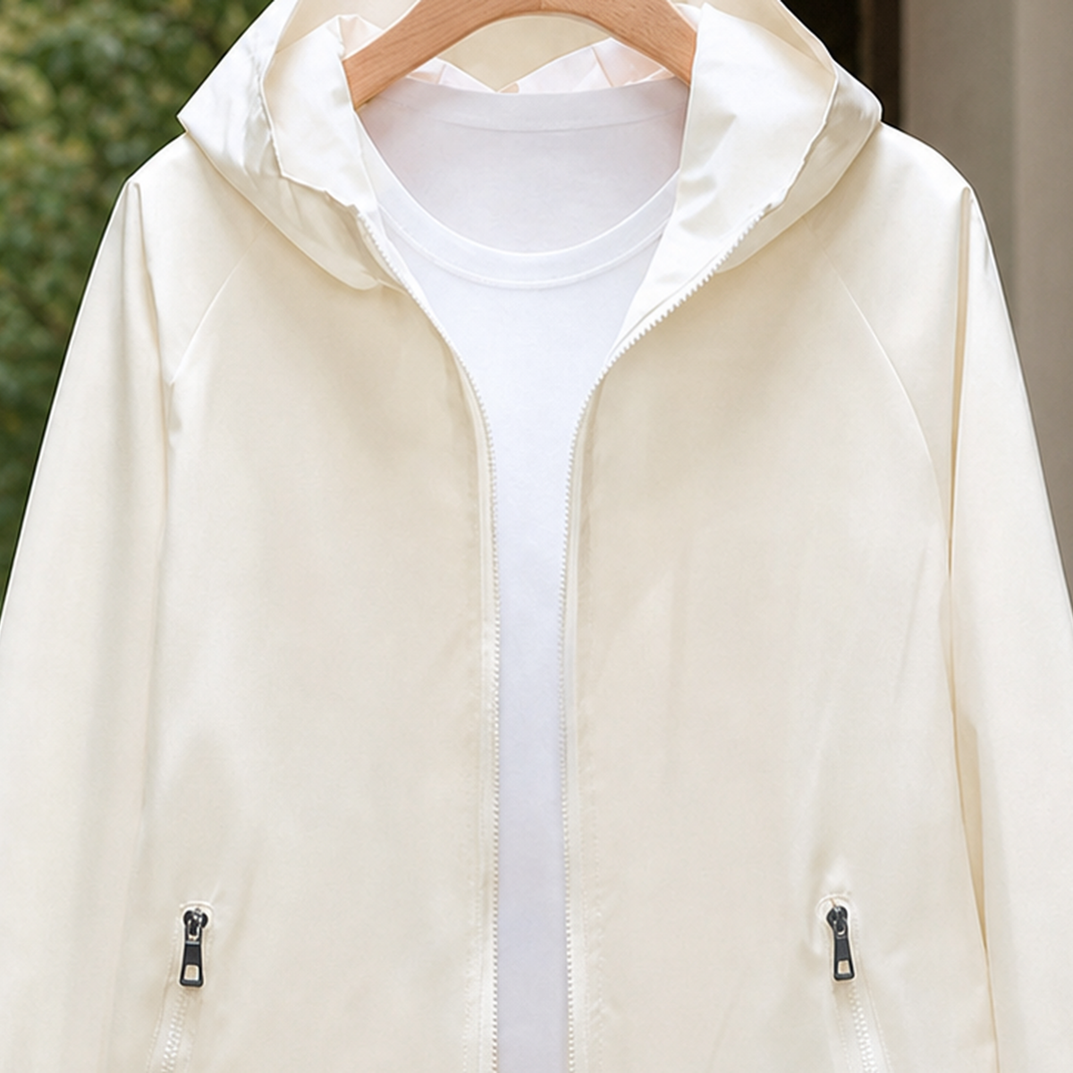 Lena Hooded Jacket - Lead Product Detail