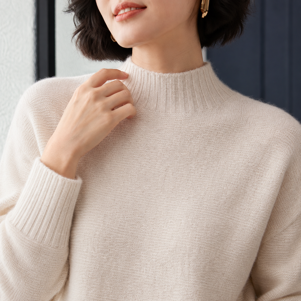 Sabine Cashmere Sweater - Lead Product Detail