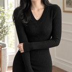 Sylvie Ribbed Mini Dress - Lead Product Detail