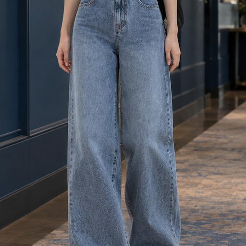 Adelia Wide Leg Jeans - Lead Product Detail