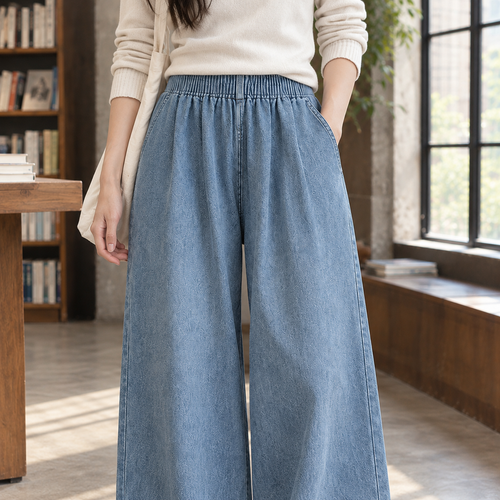 Apolline Wide Leg Pants - Lead Product Detail