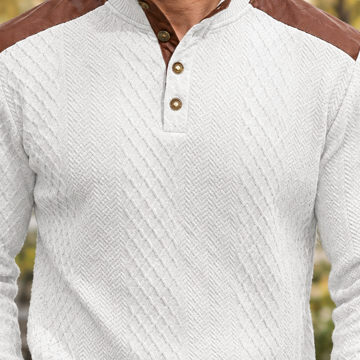 Renard Textured Sweater - Lead Product Detail
