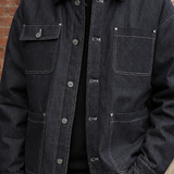 Benjamin Denim Down Jacket - Lead Product Detail