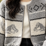 Aiglon Horse Cardigan - Lead Product Detail