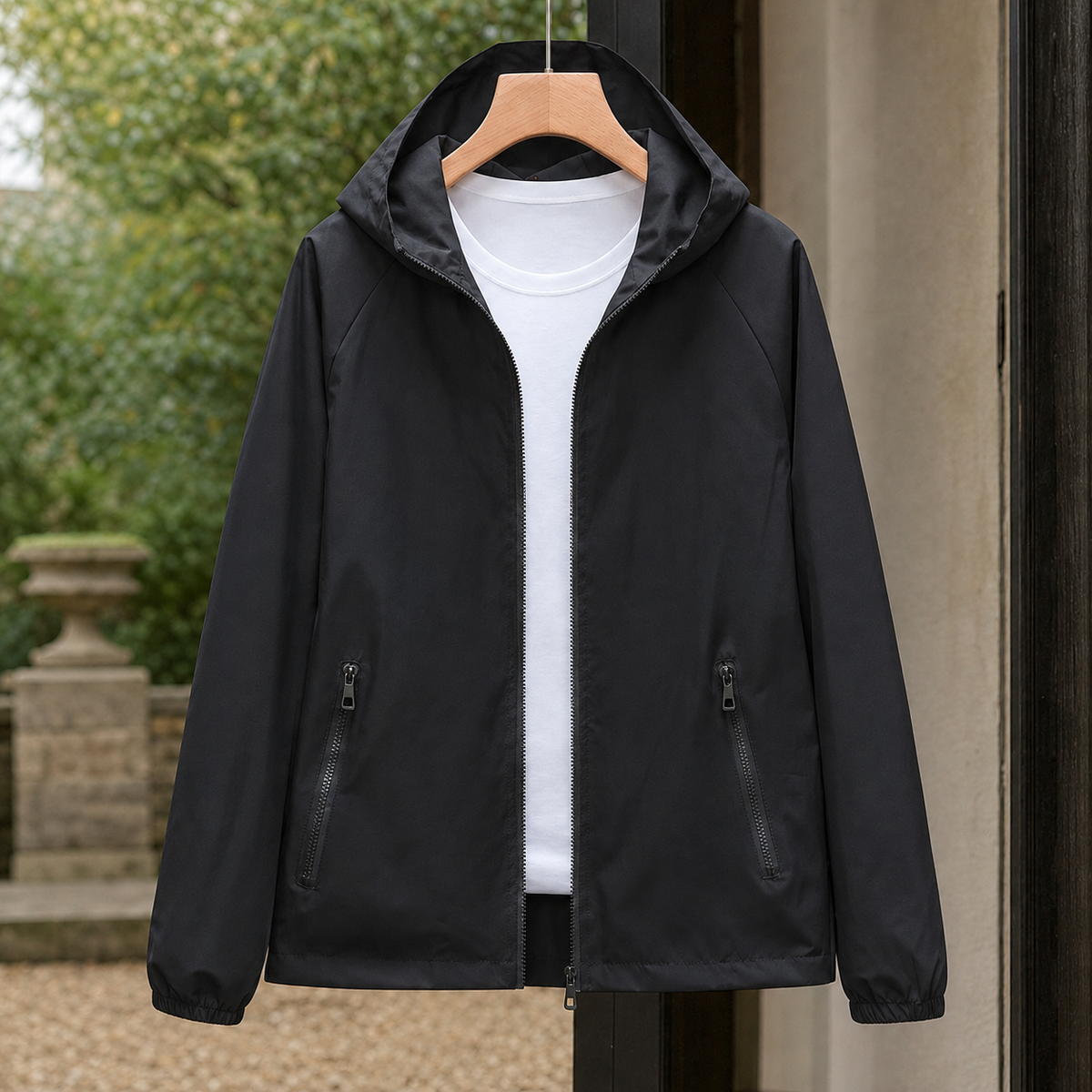 Lena Hooded Jacket - Black