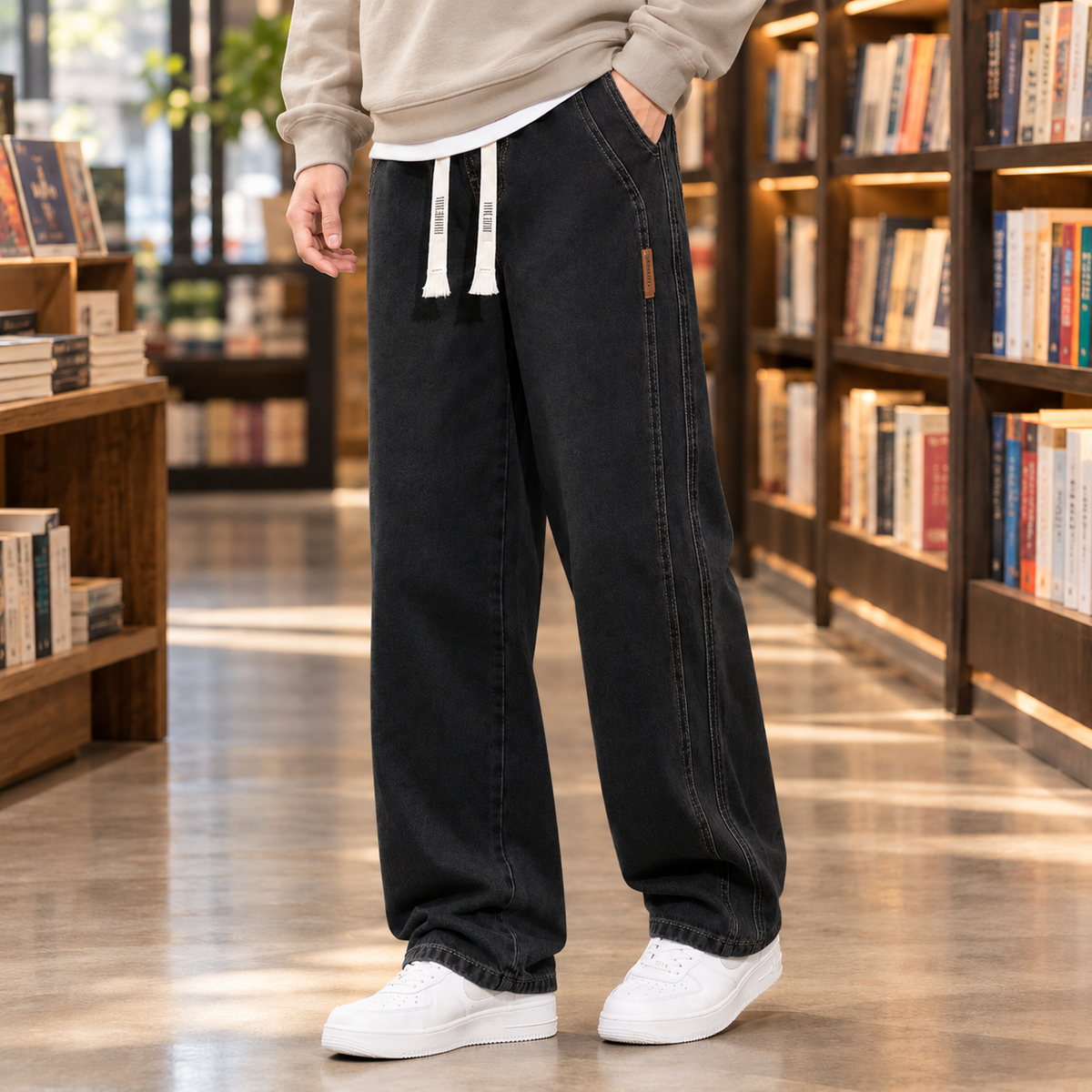 Dorian Relaxed Jeans - Black