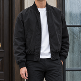 Hugh Bomber Jacket - Black
