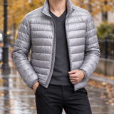 Joseph Cashmere Puffer Jacket - Gray
