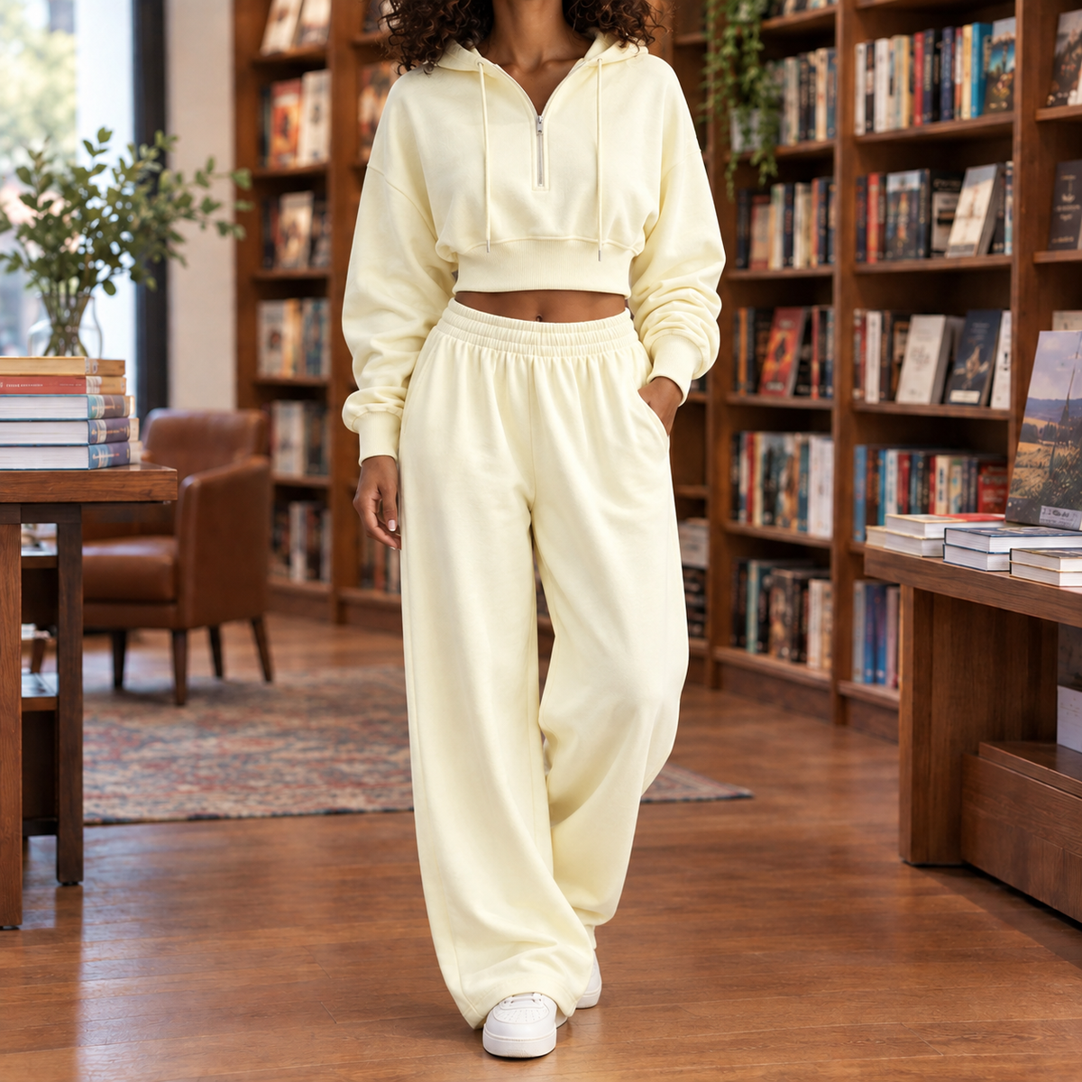 Amelie Relaxed Set - Light Yellow