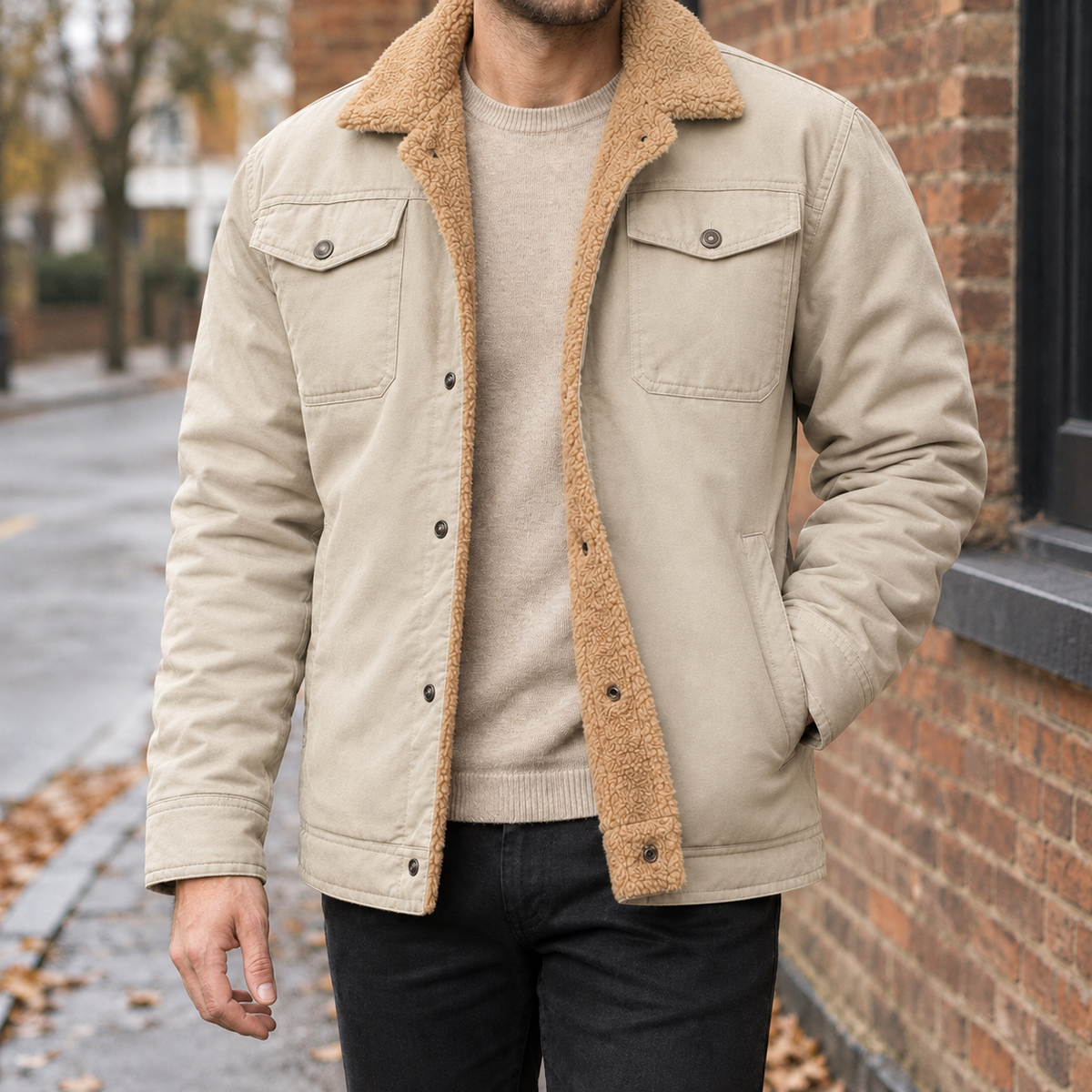 Leopold Workwear Jacket - Light Khaki