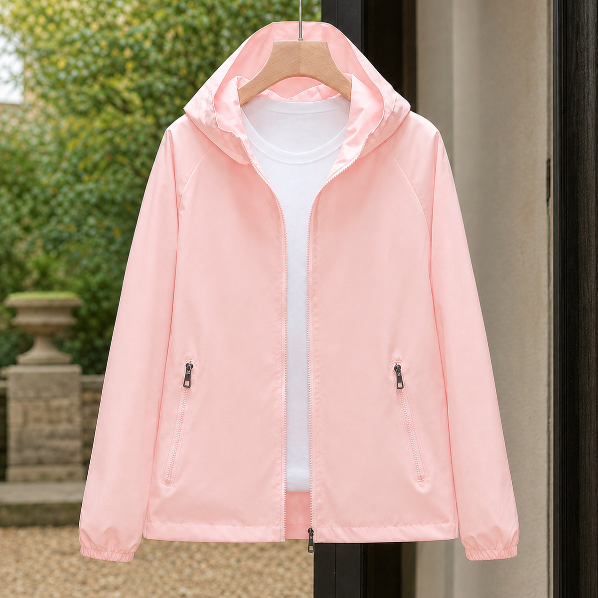 Lena Hooded Jacket - Pink