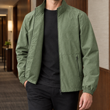 Hadrian Zip Jacket - Army Green