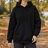 Gabrielle Hooded Sweater - Black