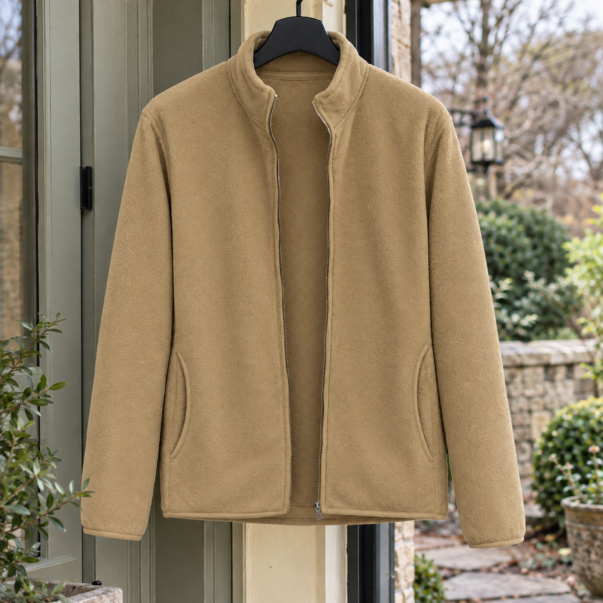 Arnaud Cashmere Jacket - Deep Khaki