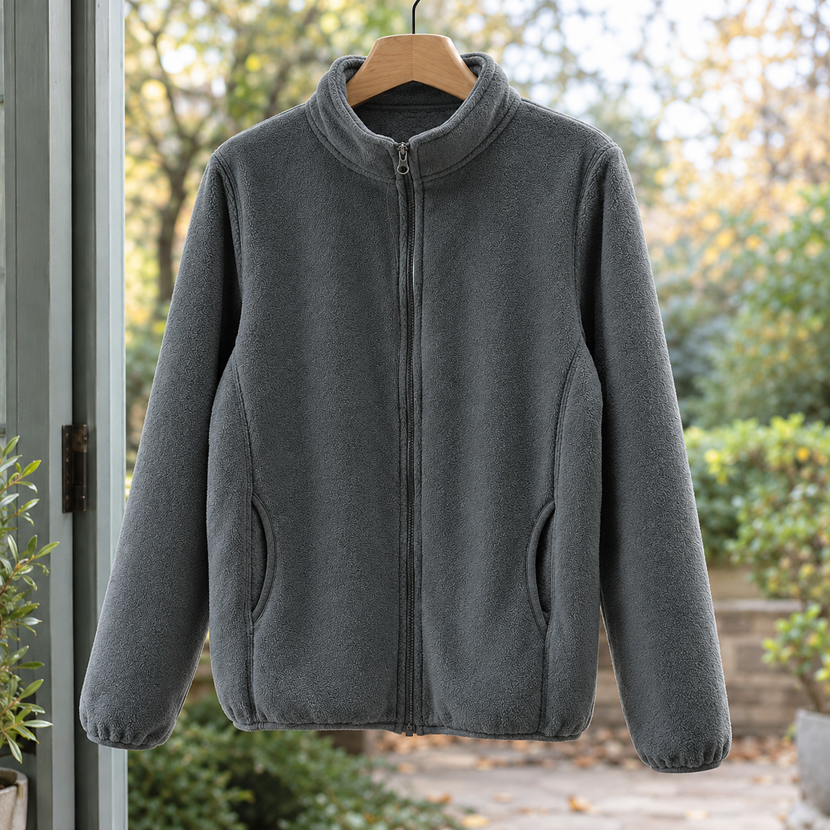 Brendan Fleece Jacket - Dark Gray